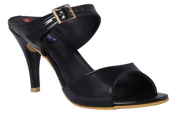 Black stylish Fancy Heels for women 1