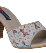 White stylish Fancy Heels for women