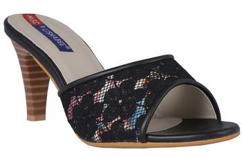 Black stylish Fancy Heels for women 1