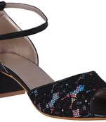 Black stylish Fancy Heels for women