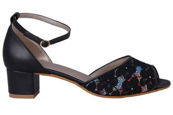 Black stylish Fancy Heels for women 2