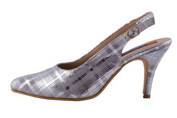 Women grey  heels sandals 3