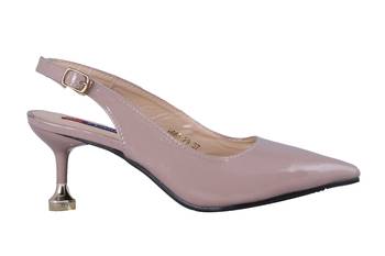 Women purple back strap sandals 2