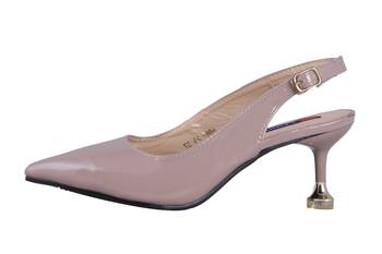 Women purple back strap sandals 3