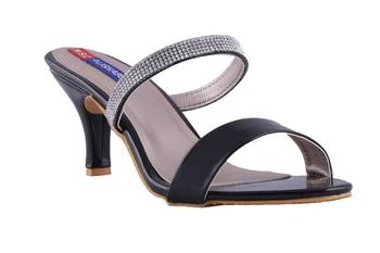 Women Black Heels sandals 1