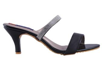 Women Black Heels sandals 2