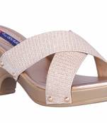 Women Synthetic block heel sandals