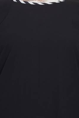Black Plain Nida Abaya 5