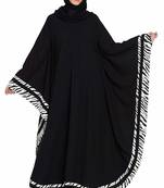 Black Plain Nida Abaya