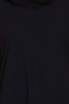 Black Plain Nida Abaya 4
