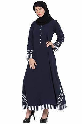 Blue Plain Nida Abaya 1