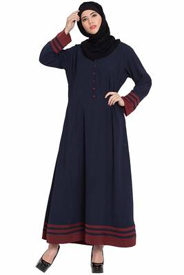 Blue Plain Nida Abaya 1