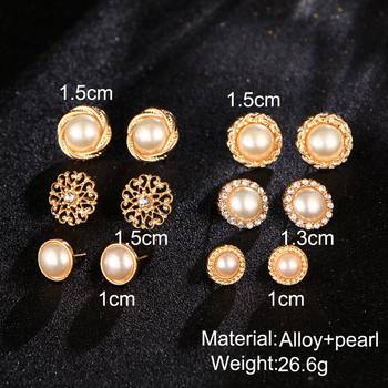 Gold earrings 5