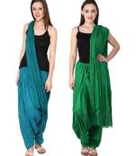 multicolor cotton Patiala with cotton Dupatta
