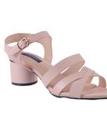 Women Synthetic pink  Sandals back strap