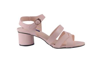 Women Synthetic pink  Sandals back strap 2