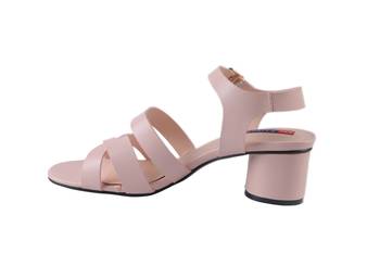 Women Synthetic pink  Sandals back strap 3