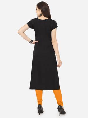 Multicolor printed crepe kurtas-and-kurtis 2