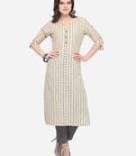 Multicolor plain cotton kurtas-and-kurtis