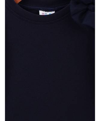 Navy Mesh Detailing Designer Dress 3