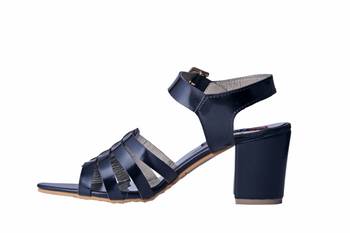 Women Synthetic Black  block Heels 3