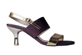 Women Synthetic Brown mid Heels 2