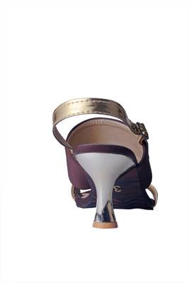 Women Synthetic Brown mid Heels 4
