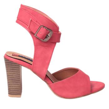 Women Synthetic Peach Heels 2