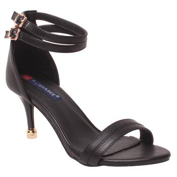 Women Synthetic Black Heels 1