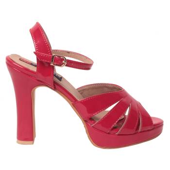 Women Synthetic Red Heels 2