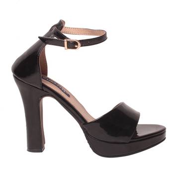 Women Synthetic Black Heels 2