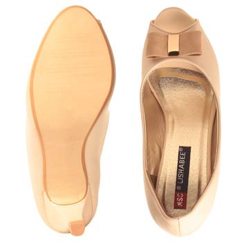 Women Cream Synthetic Bellies 5