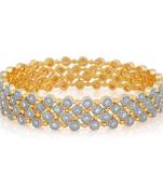 White Cubic Zirconia Bangles And Bracelets