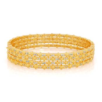 White Cubic Zirconia Bangles And Bracelets 2