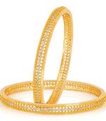 White Cubic Zirconia Bangles And Bracelets