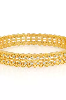 White Cubic Zirconia Bangles And Bracelets