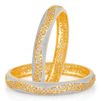 Red Cubic Zirconia Bangles And Bracelets 1