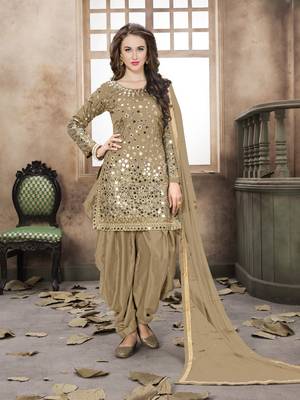 Chiku embroidered taffeta salwar 1
