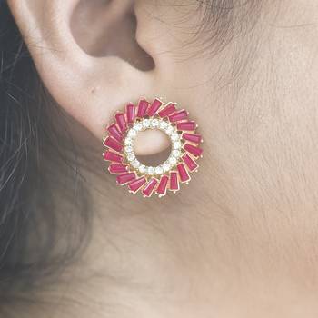 Red studs 2
