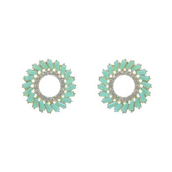 Blue studs 3