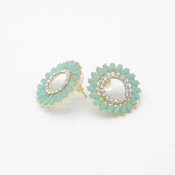Blue studs 1