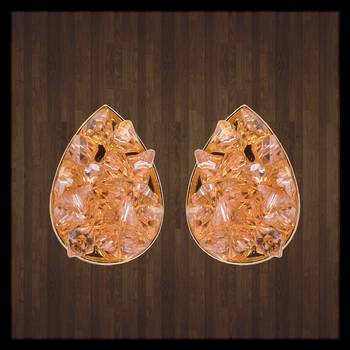 Peach studs 1