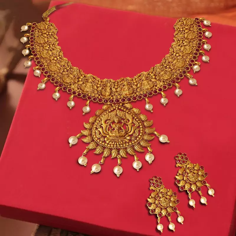 Ruby ruby  necklace-sets