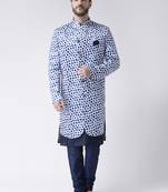 Multicolor Floral Print Indo Western Dresses