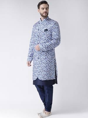 Multicolor Floral Print Indo Western Dresses 2