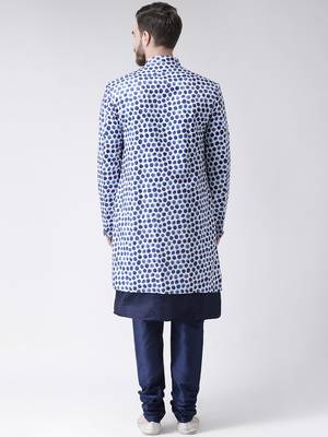 Multicolor Floral Print Indo Western Dresses 4