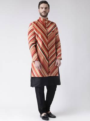 Multicolor Floral Print Indo Western Dresses 3