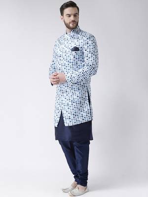 Multicolor Floral Print Indo Western Dresses 2