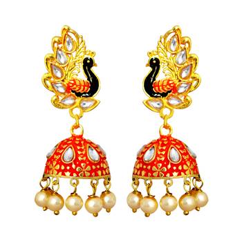 Red Earrings 1