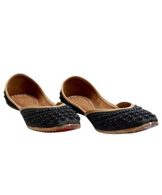 Black Pearl Work Party Wear Ethnic.Jutti 1